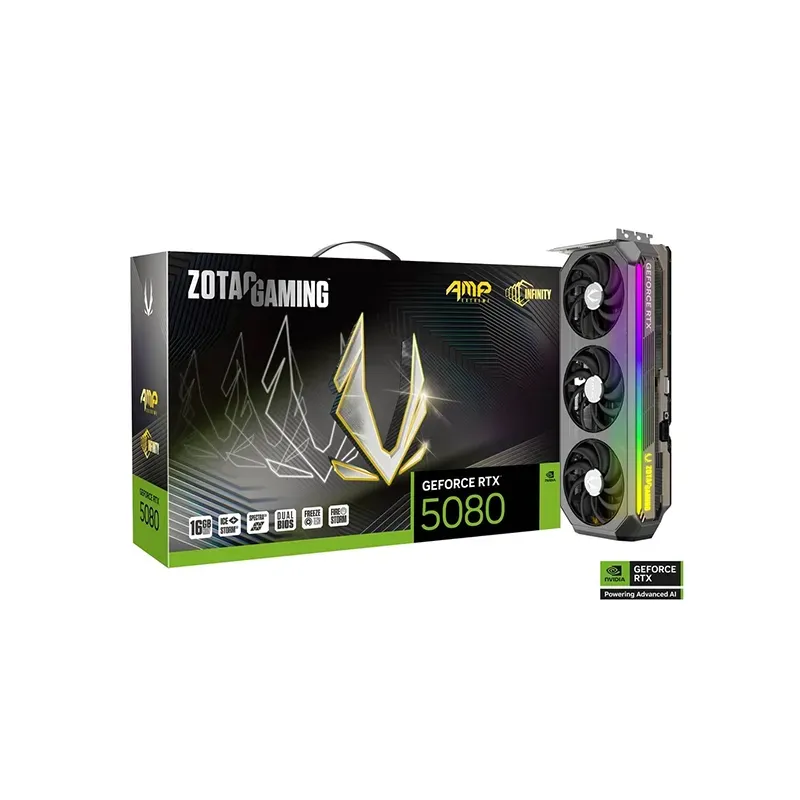 ZOTAC GAMING GeForce RTX 5080 AMP EXTREME INFINITY 16GB GDDR7 ZOTAC GAMING GeForce RTX 5080 AMP EXTREME INFINITY 16GB GDDR7